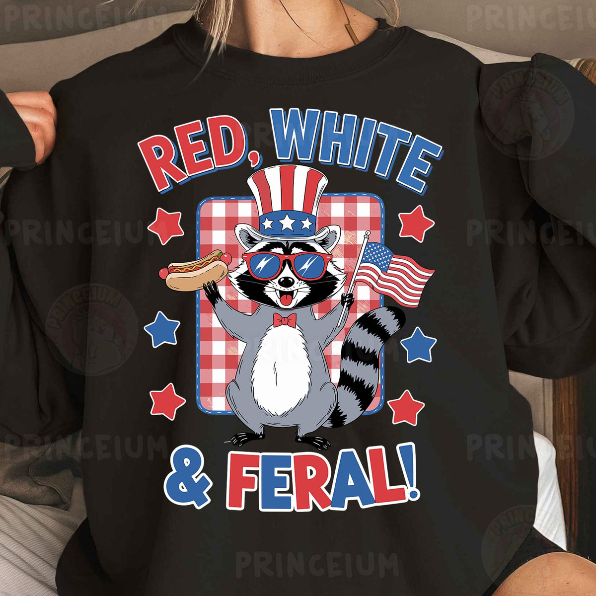 Red, White & Feral Raccoon