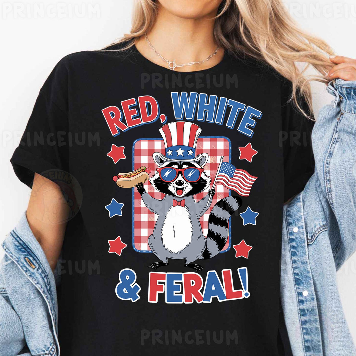 Red, White & Feral Raccoon