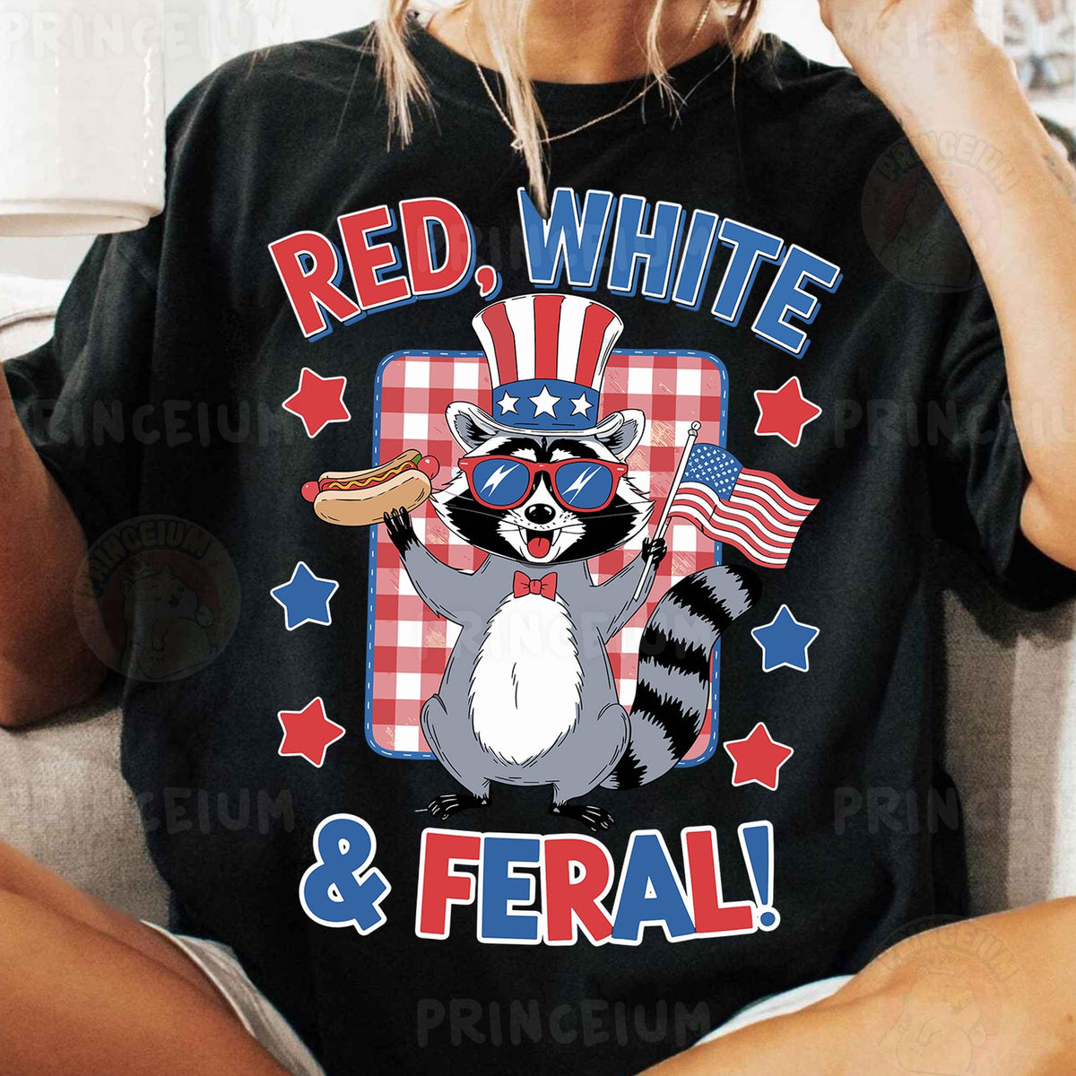 Red, White & Feral Raccoon