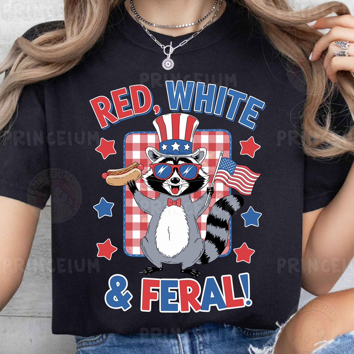 Red, White & Feral Raccoon