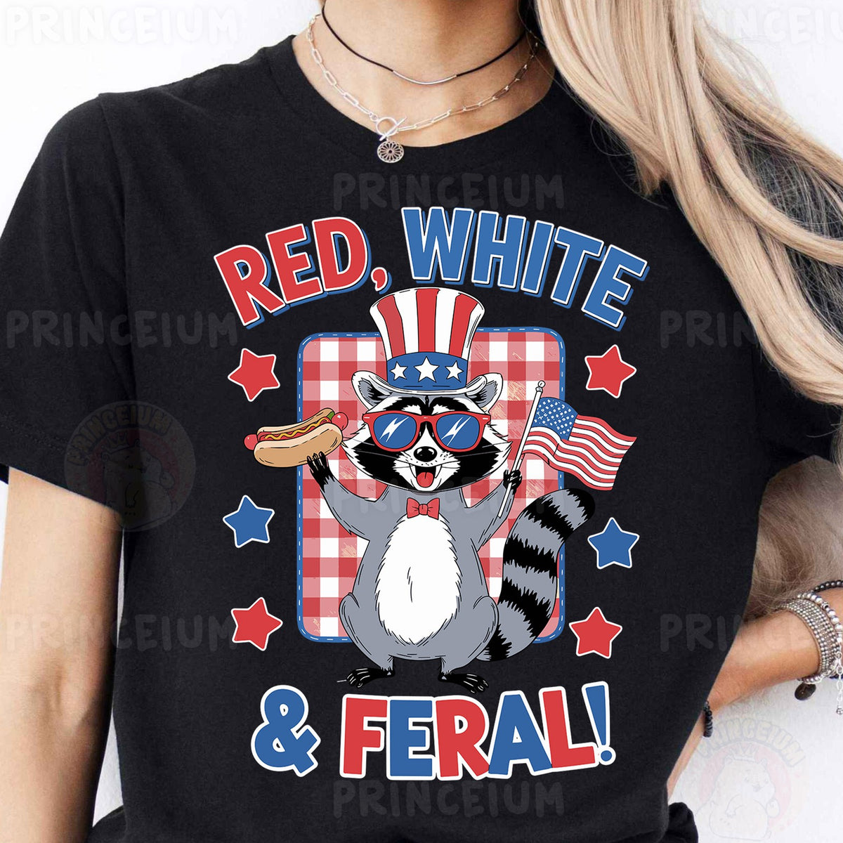 Red, White & Feral Raccoon