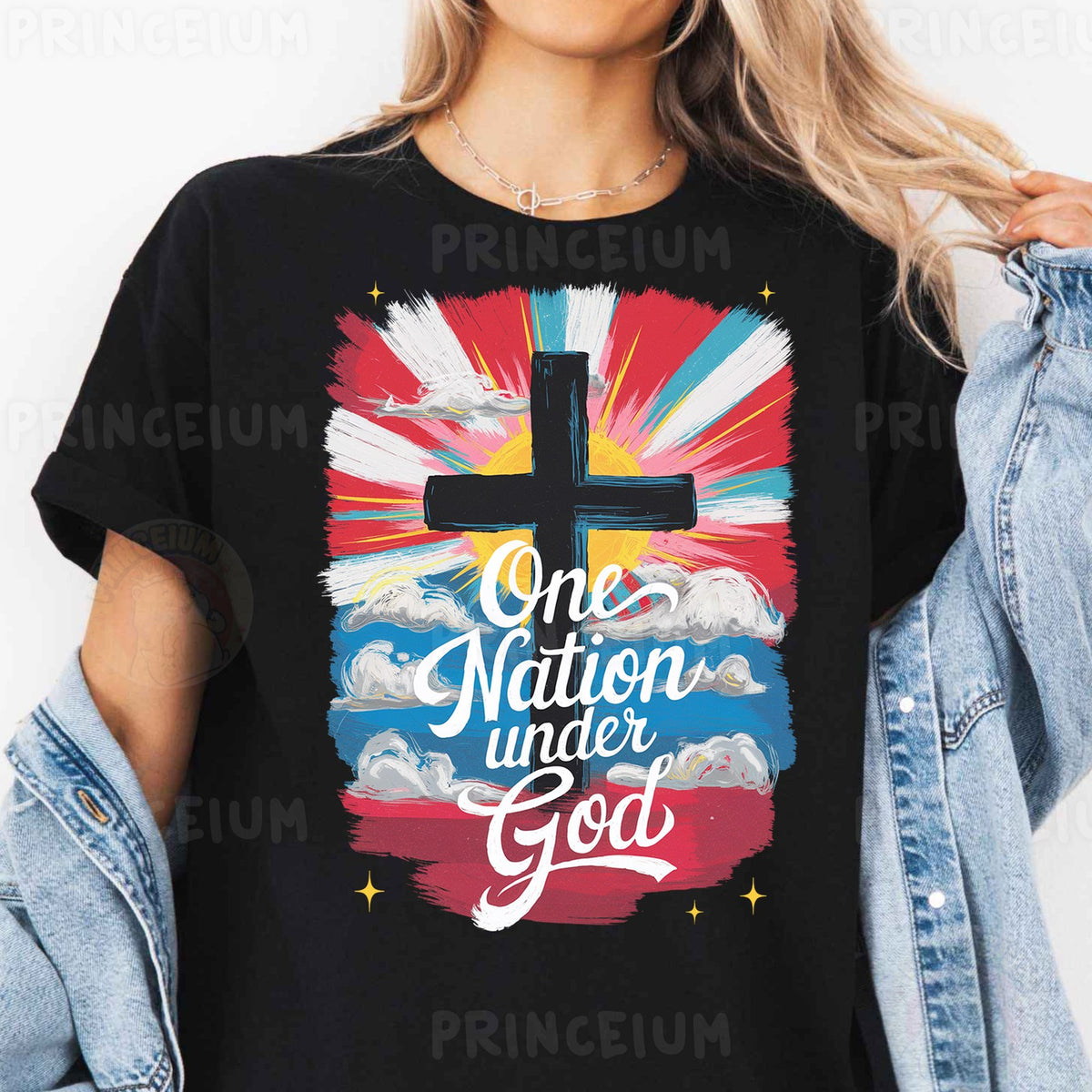 One Nation Under God Cross