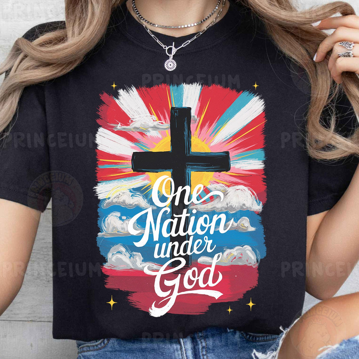 One Nation Under God Cross