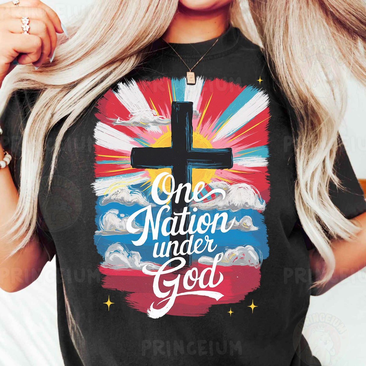 One Nation Under God Cross
