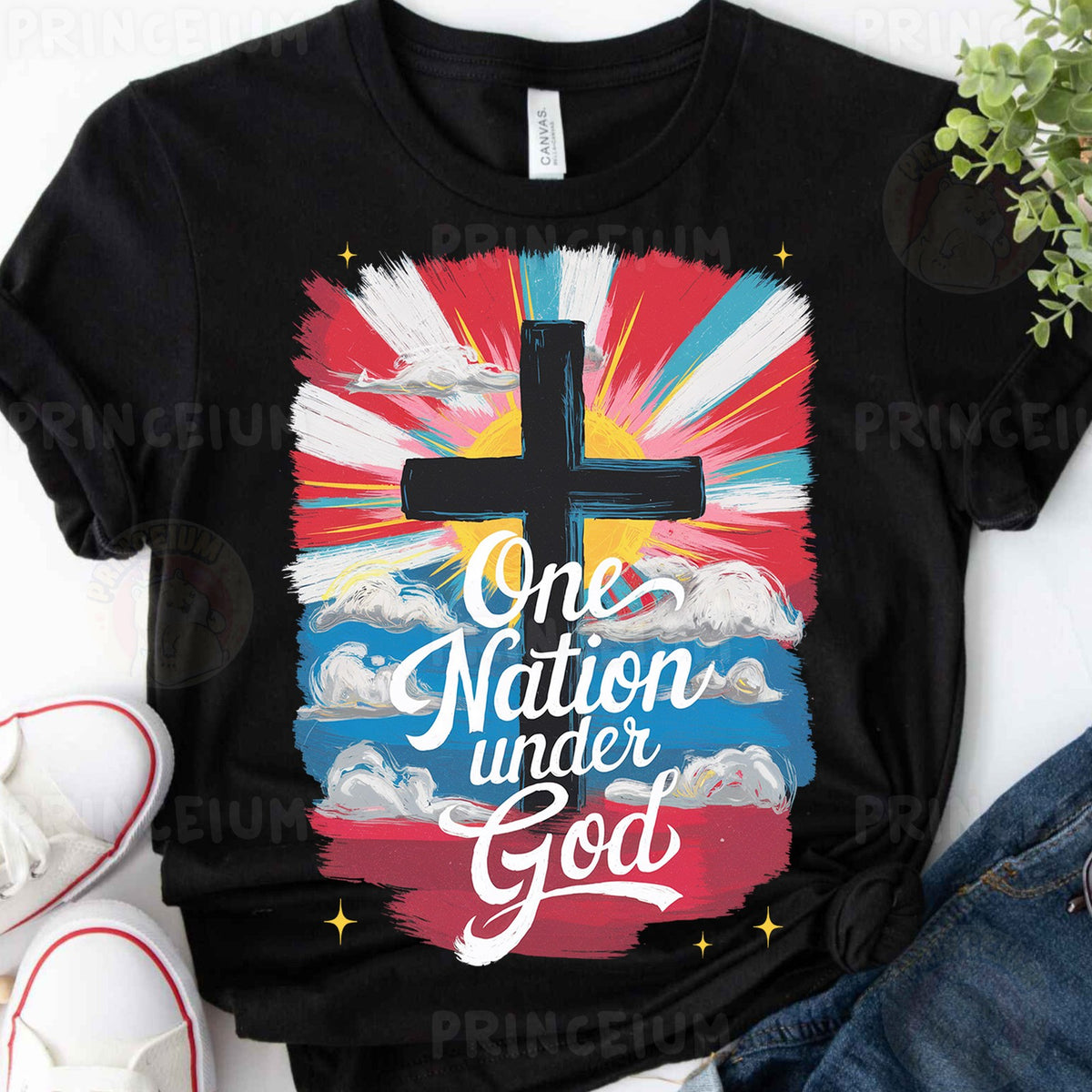 One Nation Under God Cross
