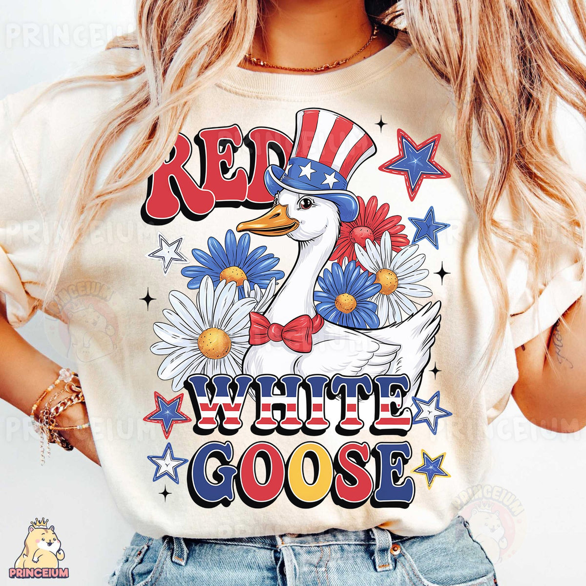 Red White Goose
