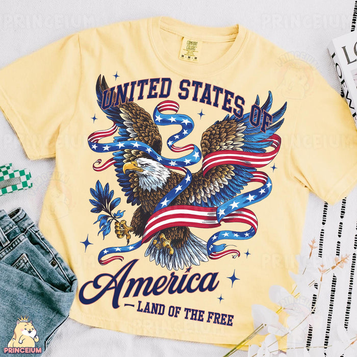 Land of the Free Patriotic Eagle