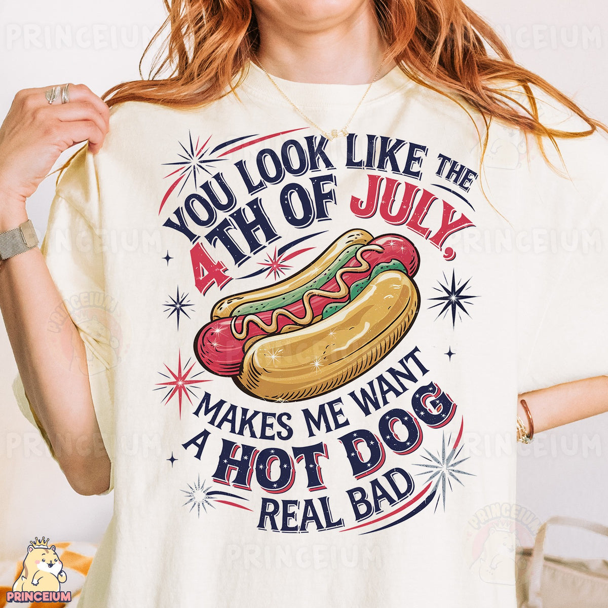 4th of July Hot Dog Saying
