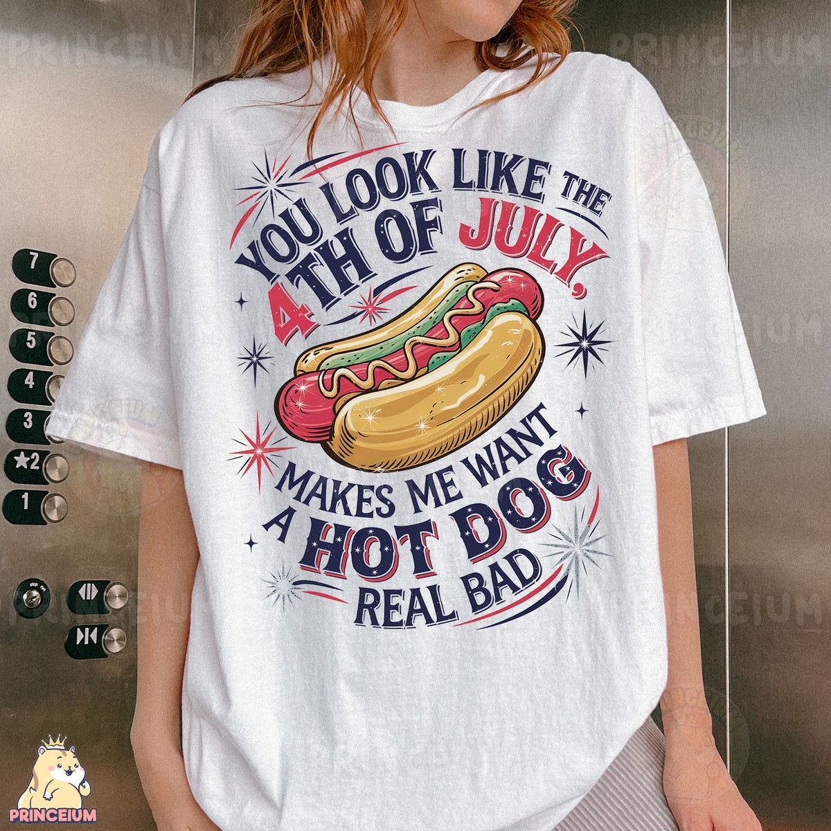 4th of July Hot Dog Saying