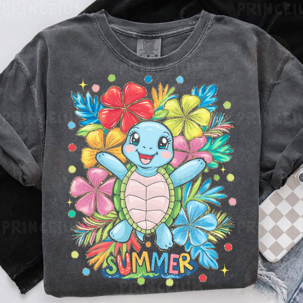 Tropical Summer Turtle