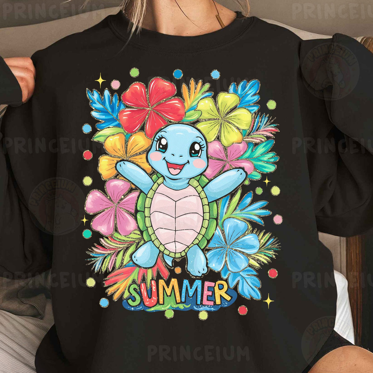 Tropical Summer Turtle