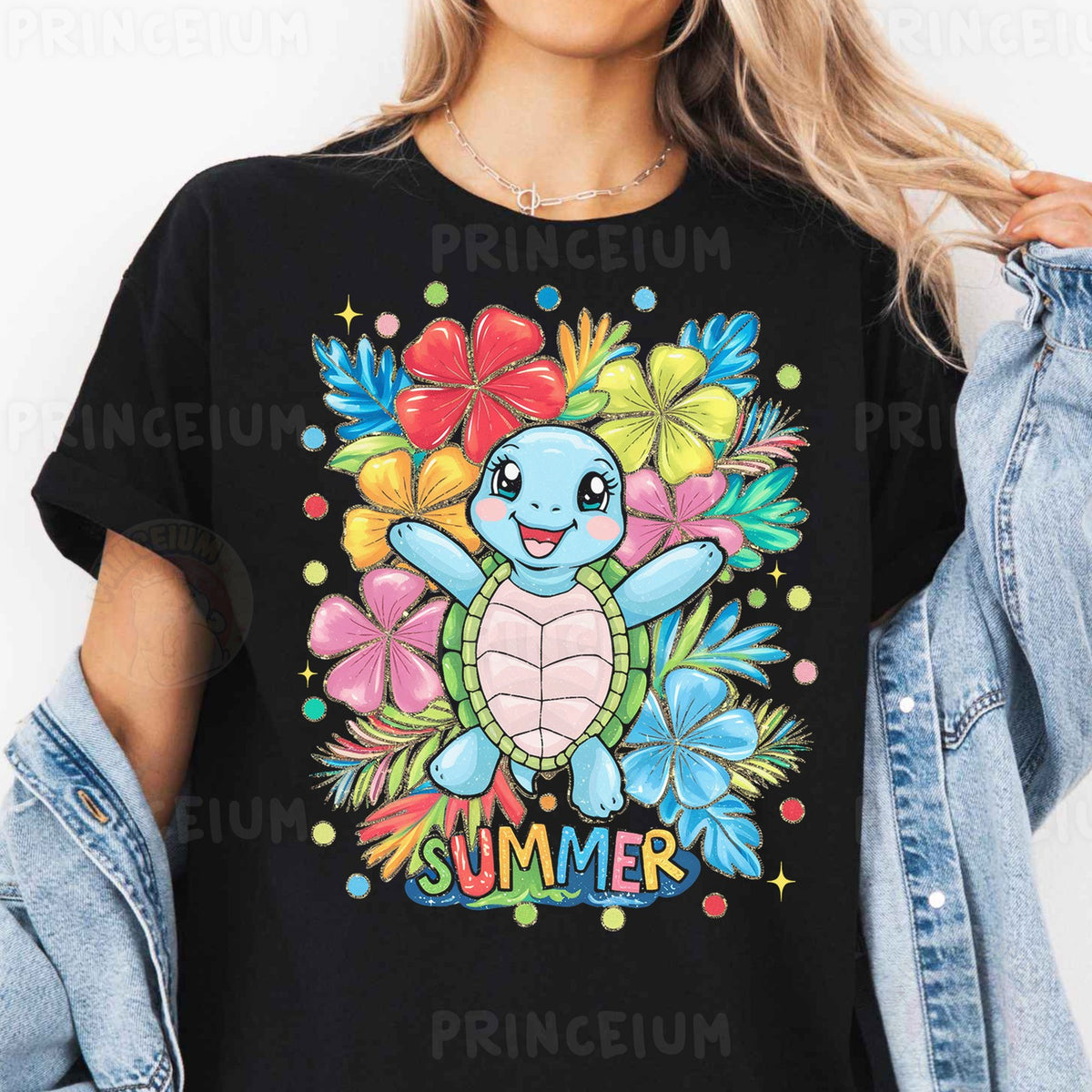 Tropical Summer Turtle