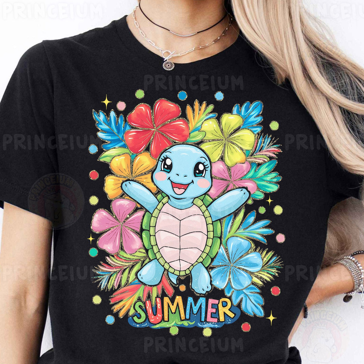 Tropical Summer Turtle