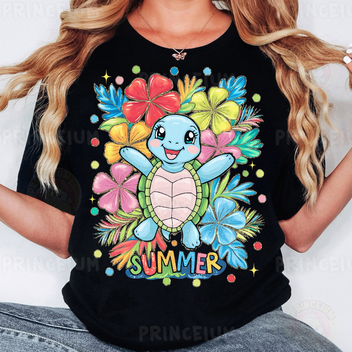 Tropical Summer Turtle