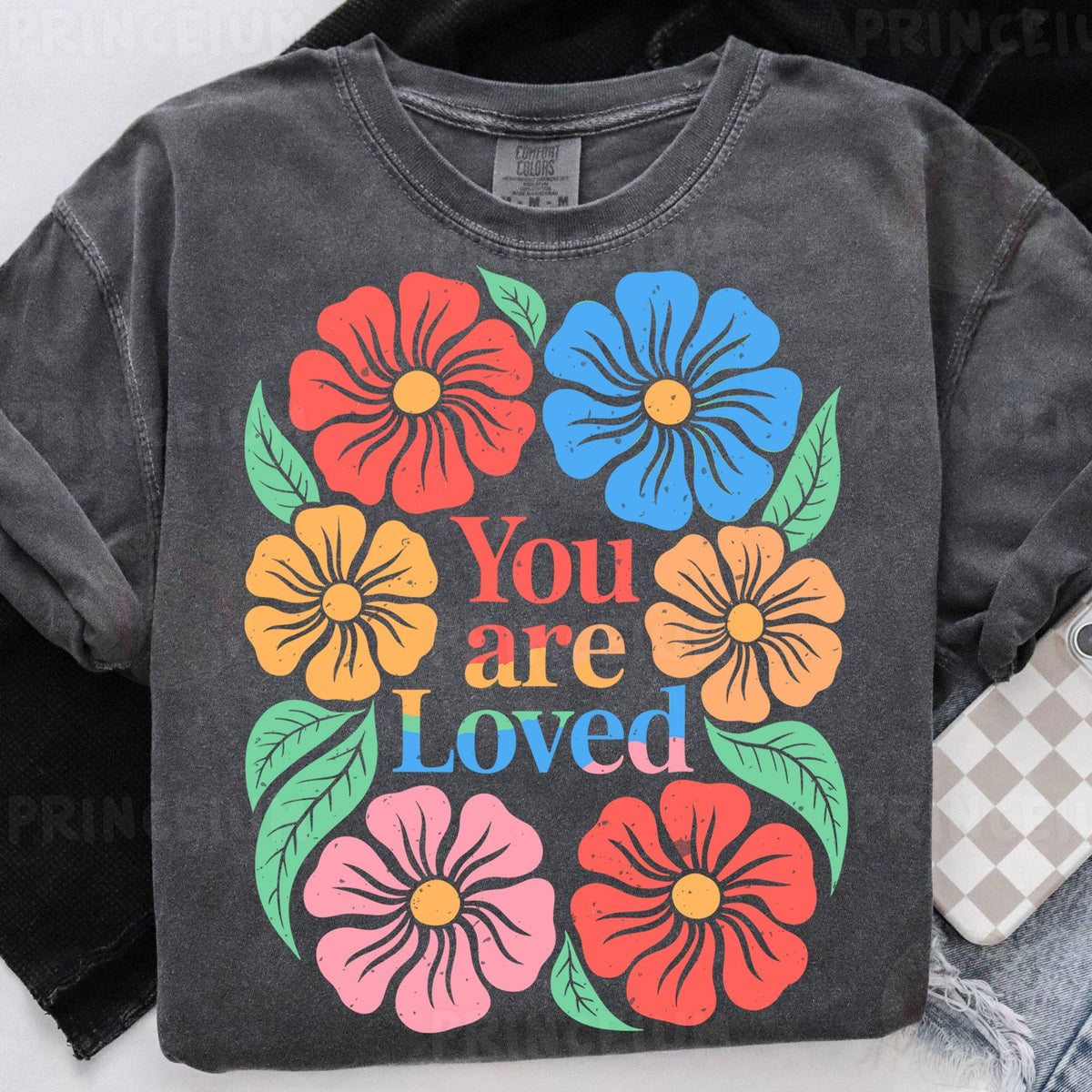 You Are Loved Floral