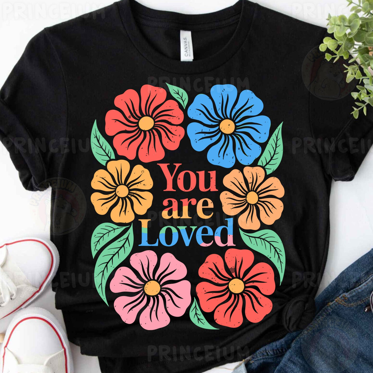 You Are Loved Floral