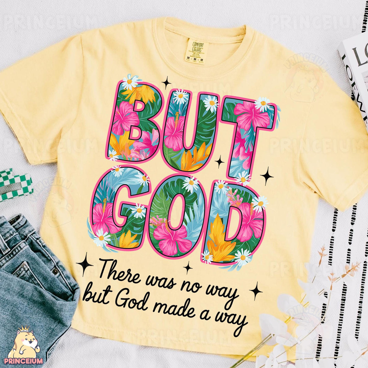 But God Tropical Floral