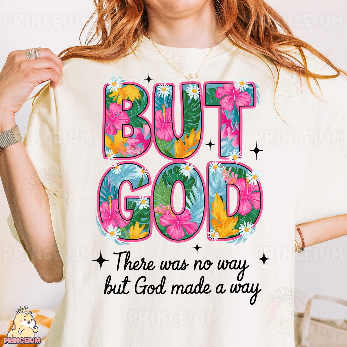But God Tropical Floral