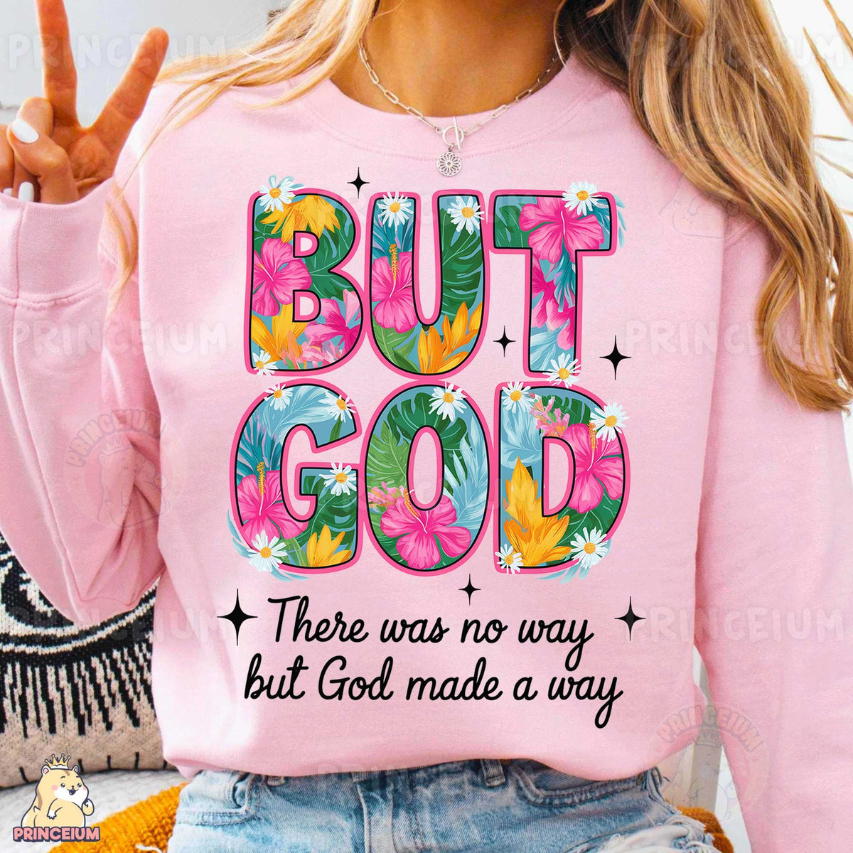 But God Tropical Floral