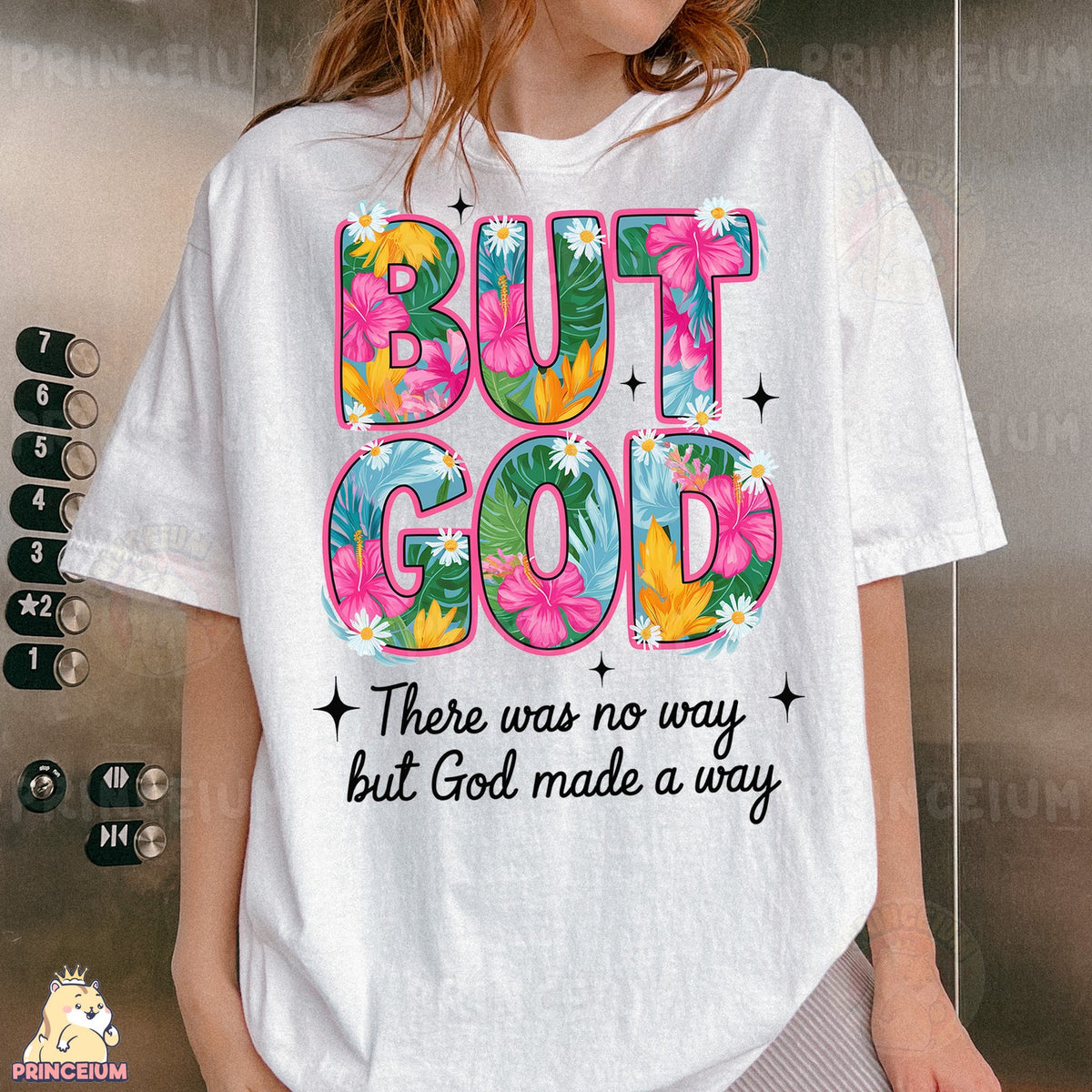 But God Tropical Floral