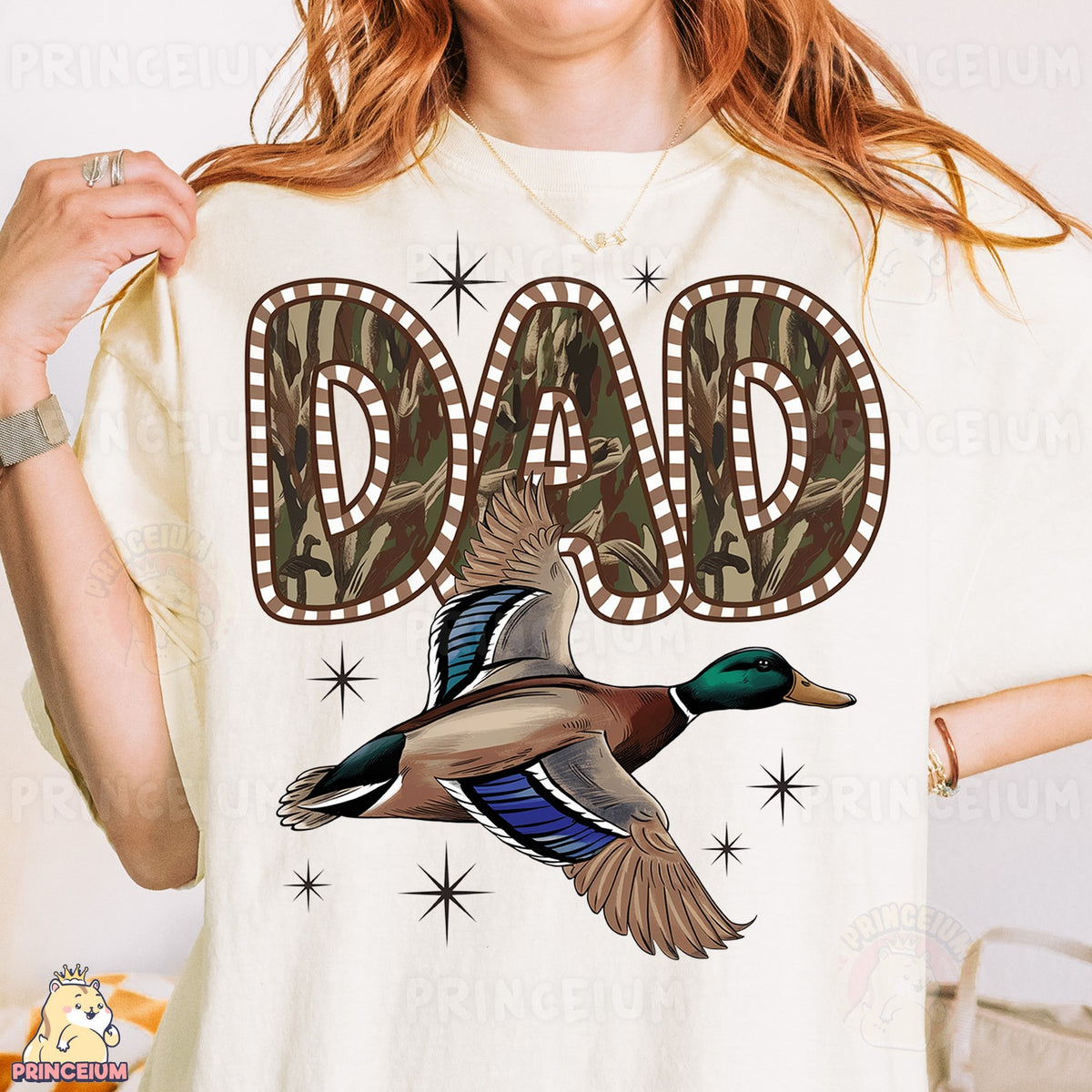 Camo Dad Mallard Duck