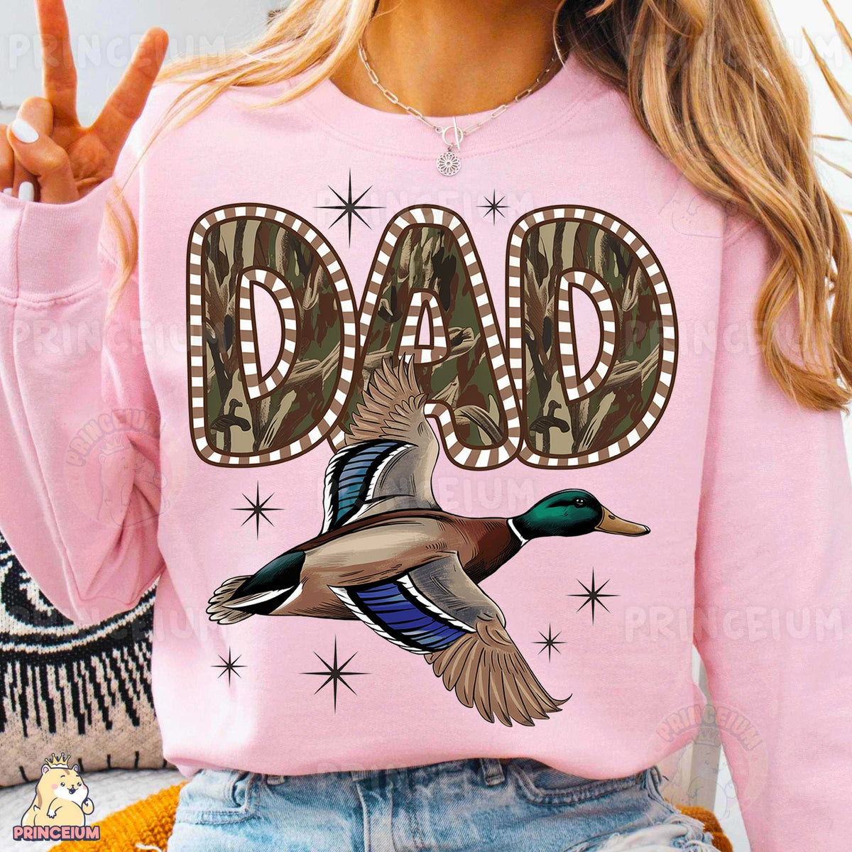 Camo Dad Mallard Duck
