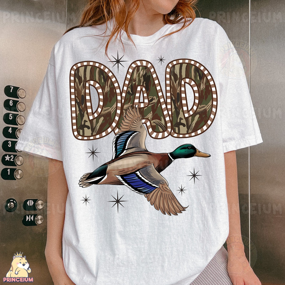Camo Dad Mallard Duck