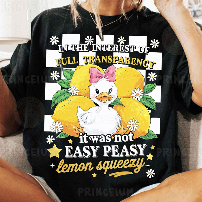 Easy Peasy Lemon Squeezy Duck