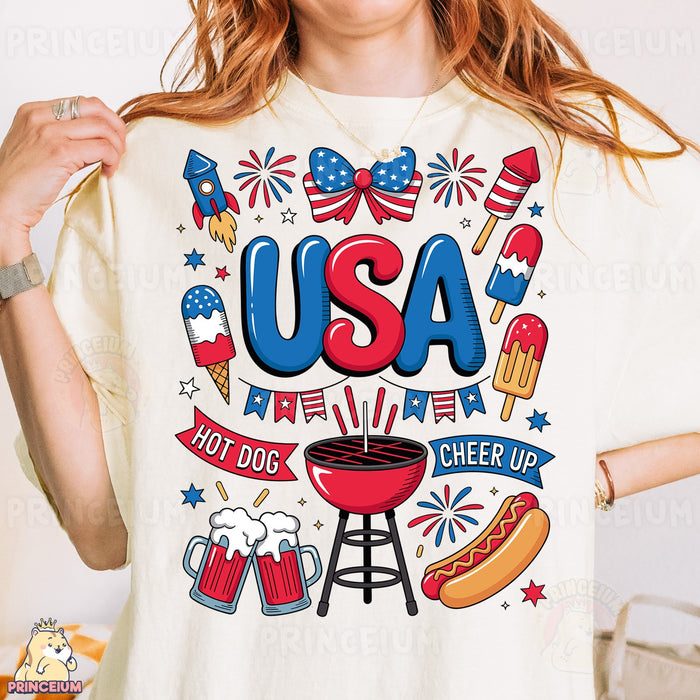 USA Fourth of July Cookout