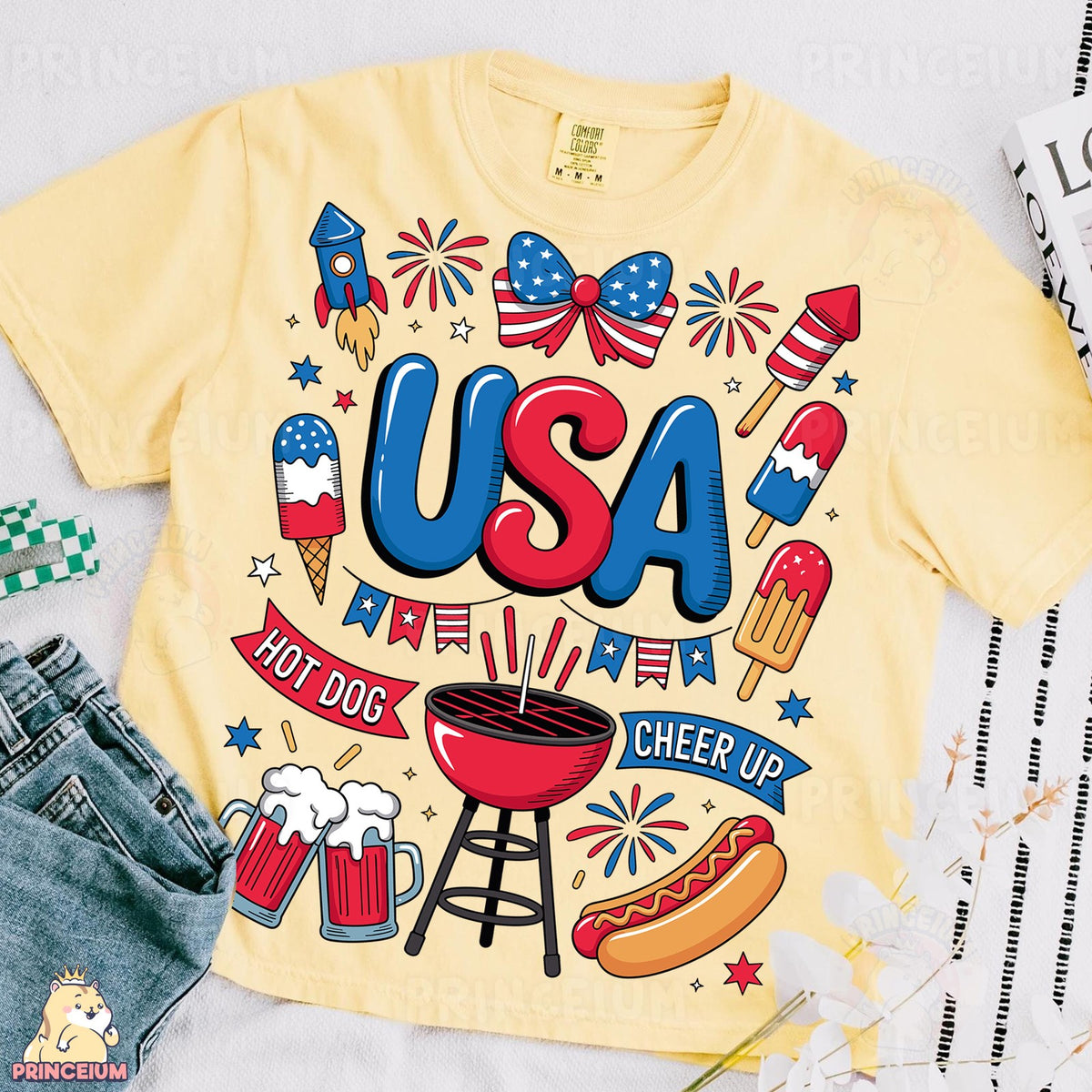 USA Fourth of July Cookout