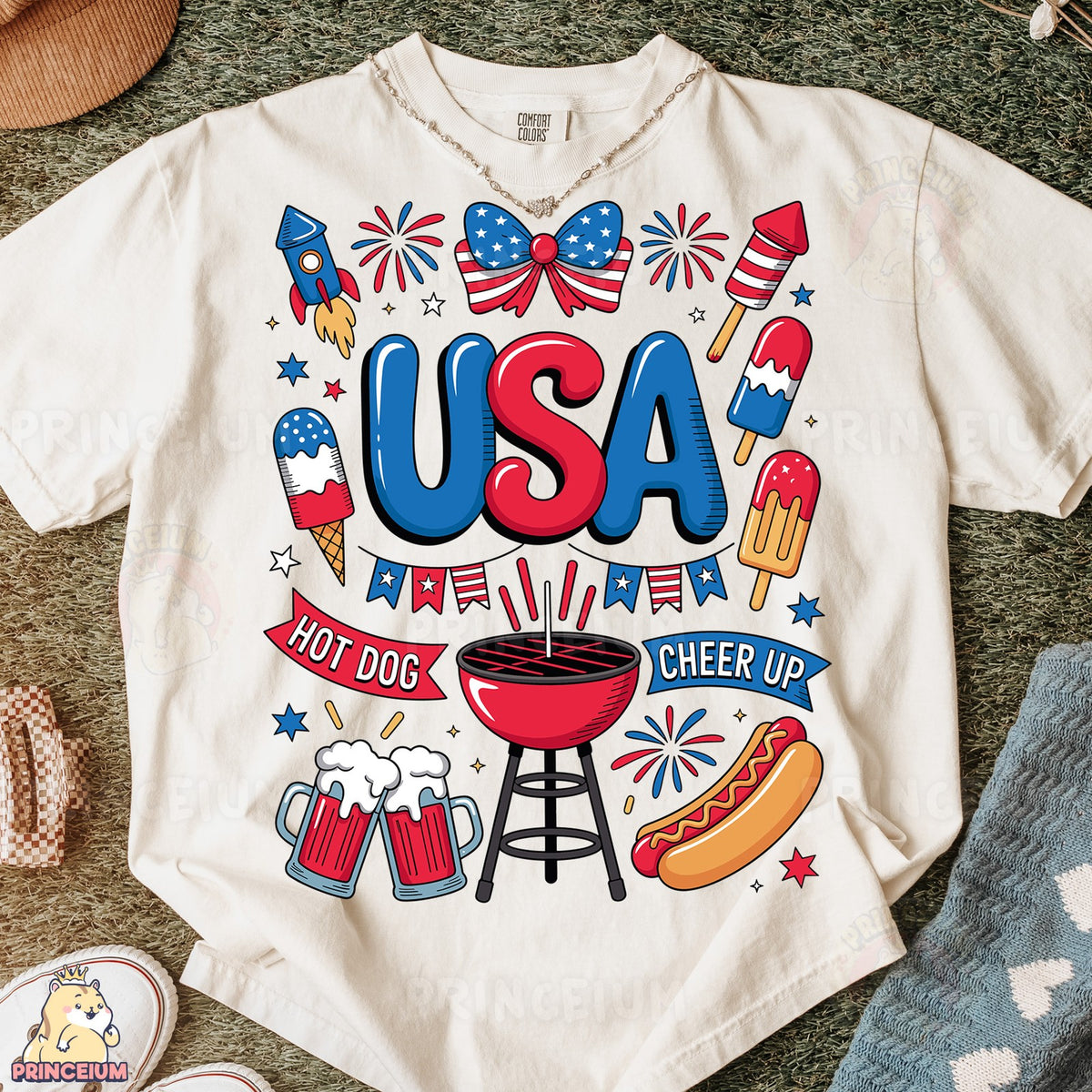 USA Fourth of July Cookout