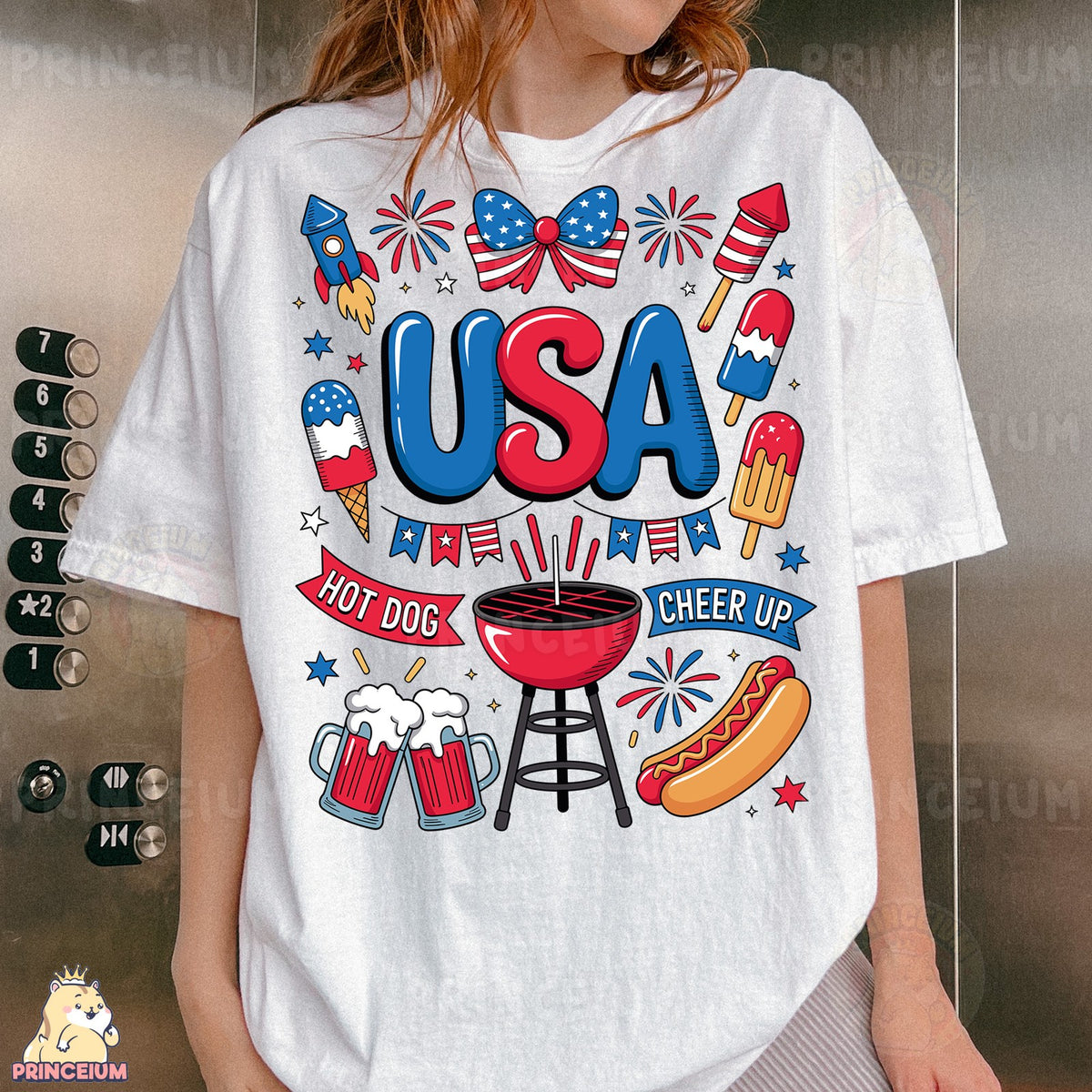 USA Fourth of July Cookout