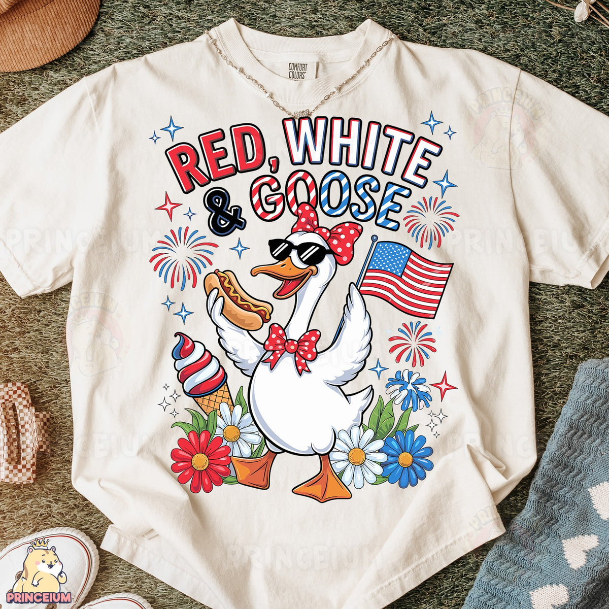 Red, White & Goose