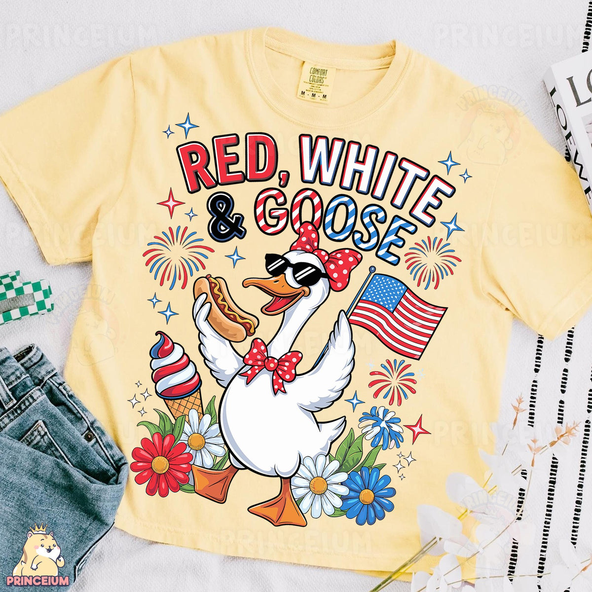 Red, White & Goose