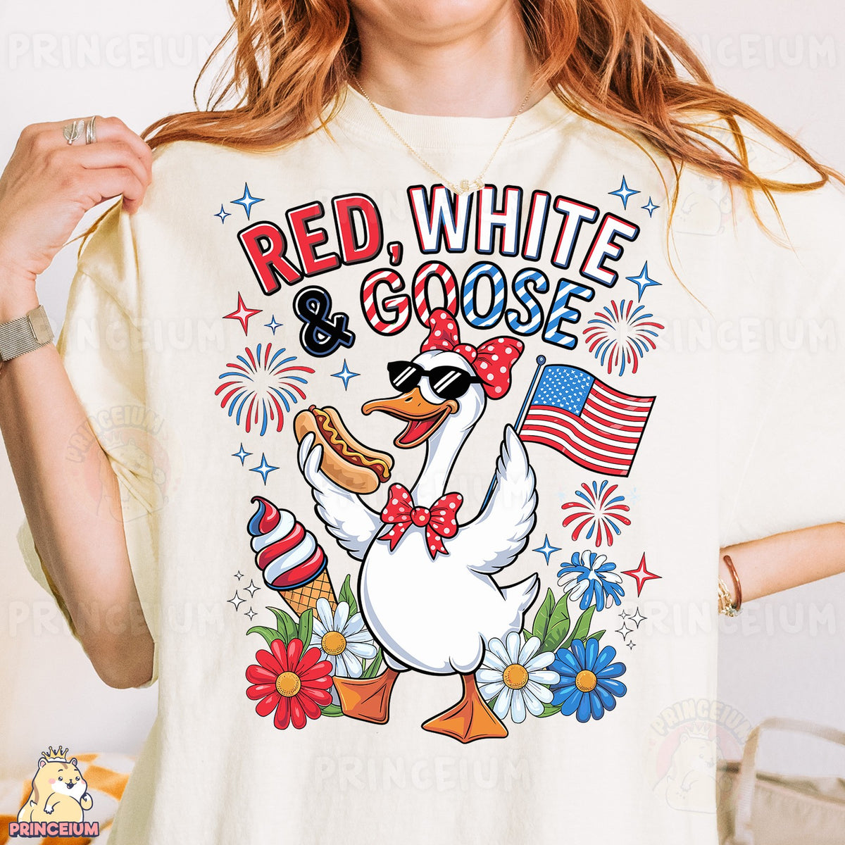 Red, White & Goose