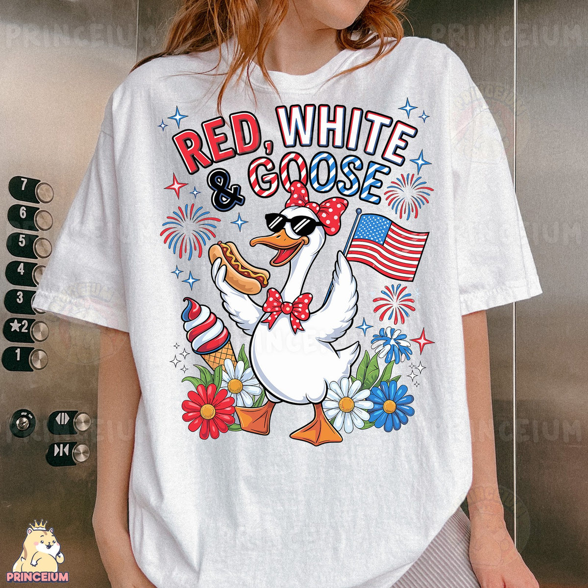 Red, White & Goose