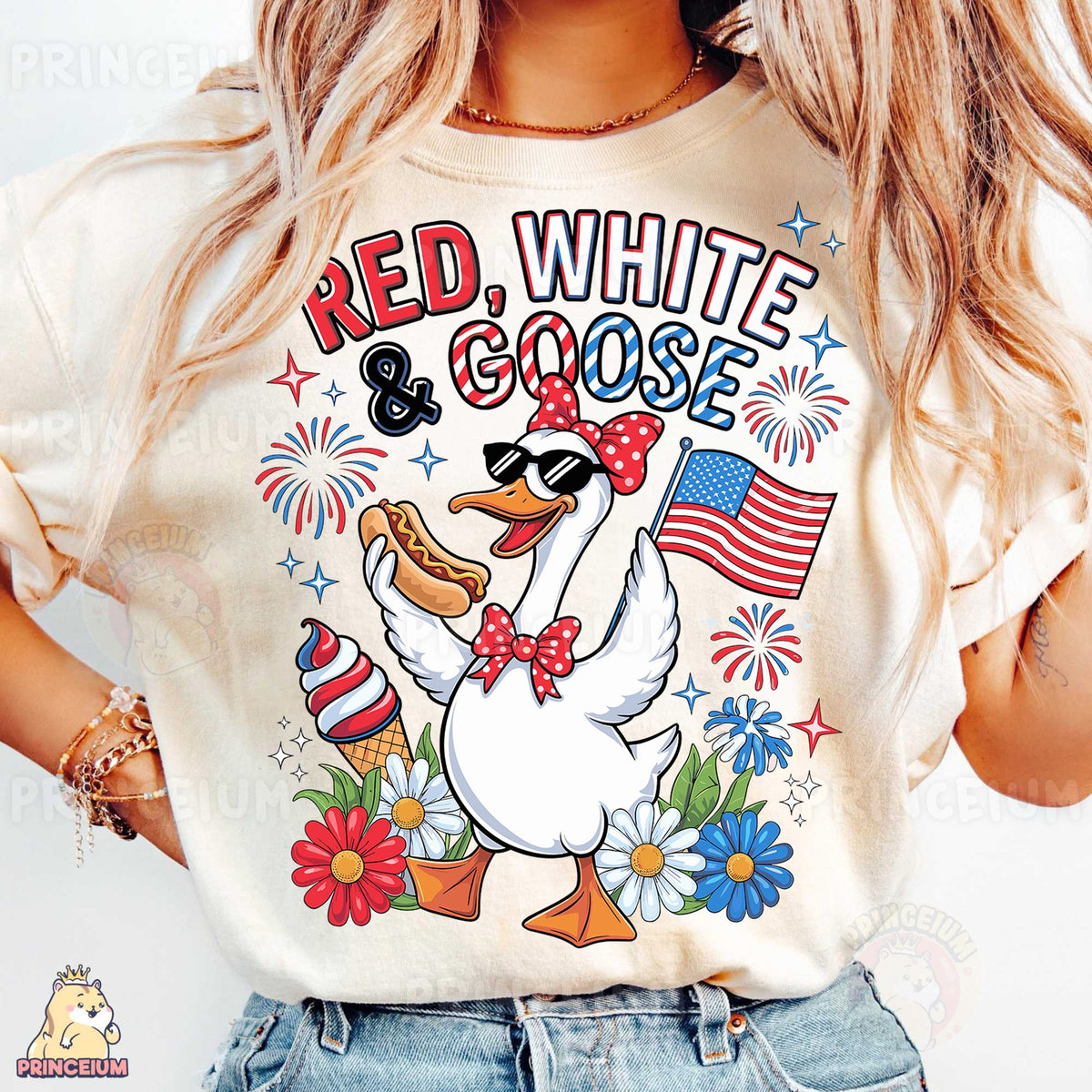 Red, White & Goose