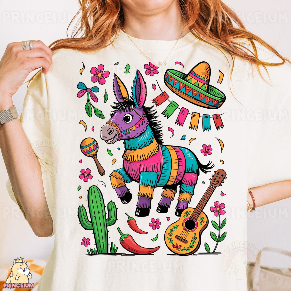 Cinco de Mayo Piñata Donkey