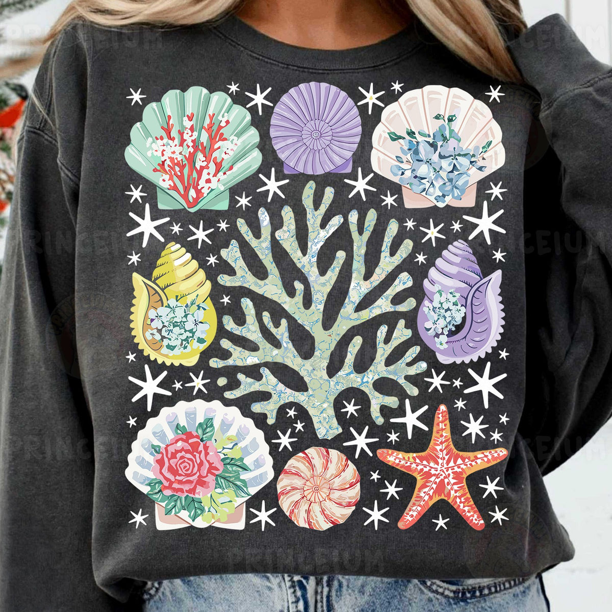Ocean Shells & Coral Garden