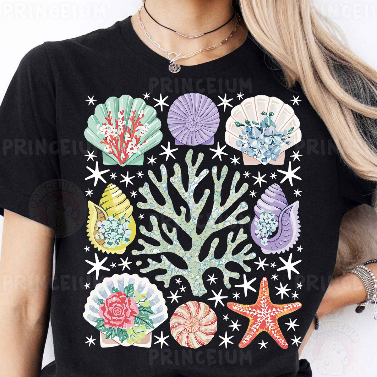 Ocean Shells & Coral Garden