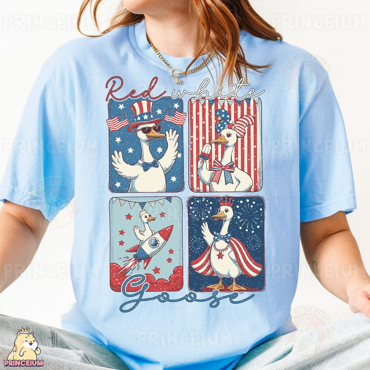 Red White Goose