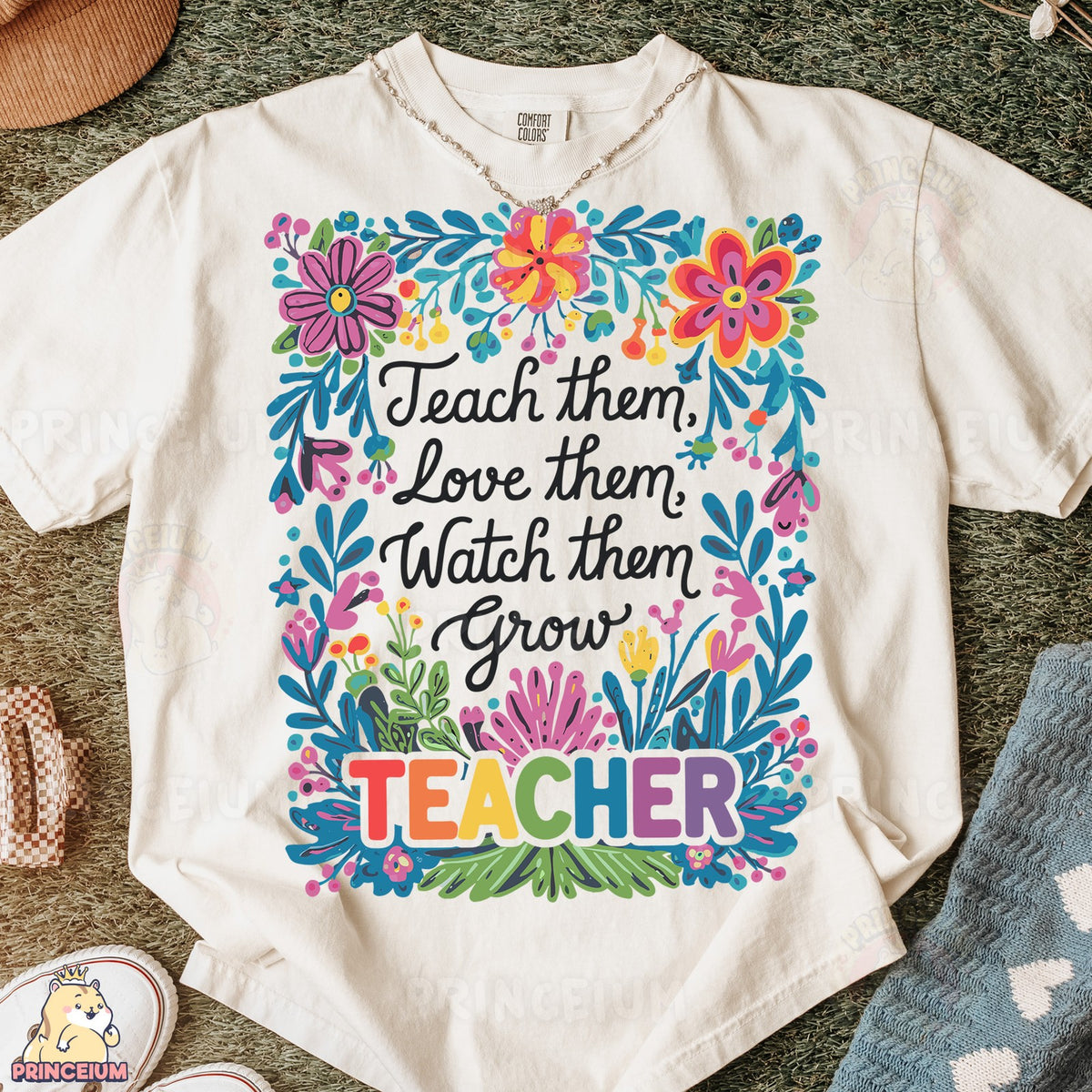 Watch Them Grow Floral Teacher