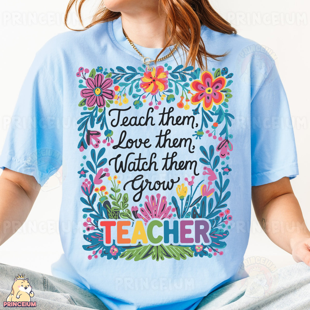 Watch Them Grow Floral Teacher