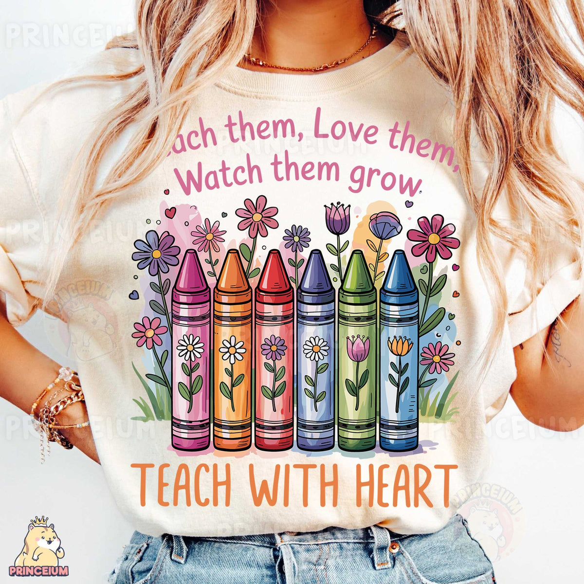 Teach With Heart Crayons