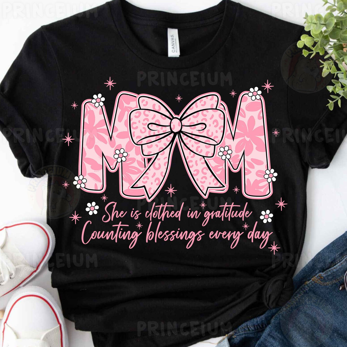 Pink Bow Mom Gratitude