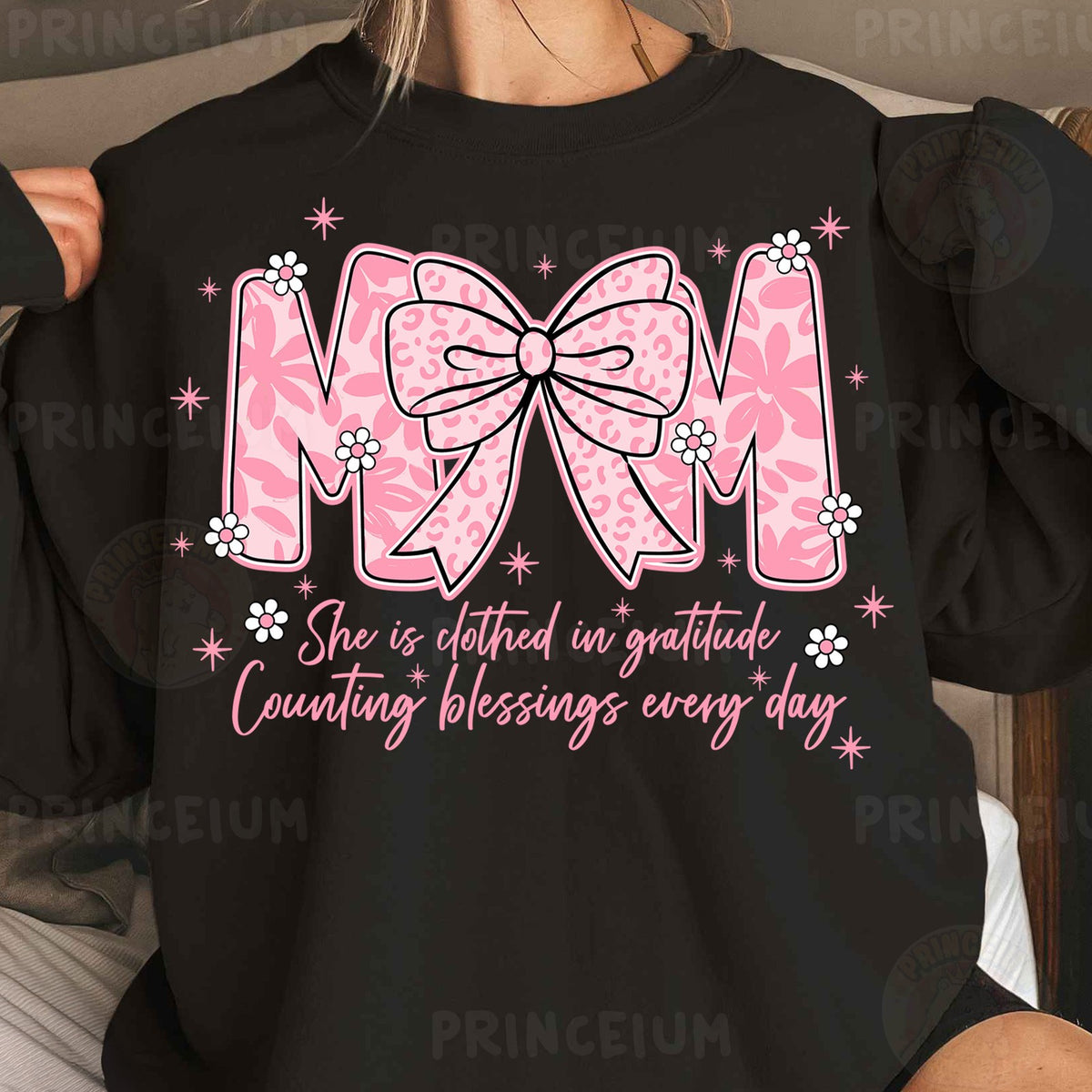Pink Bow Mom Gratitude