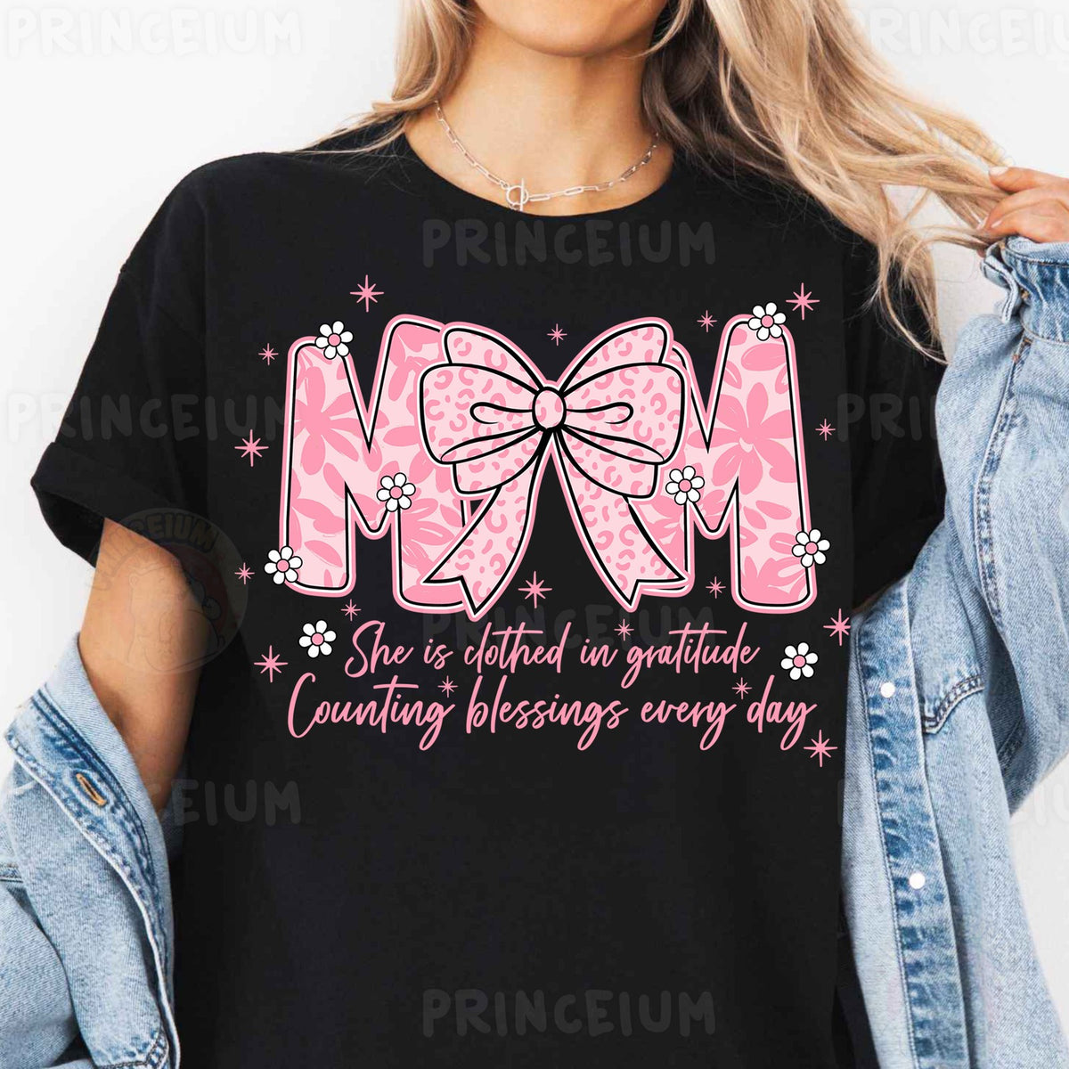 Pink Bow Mom Gratitude
