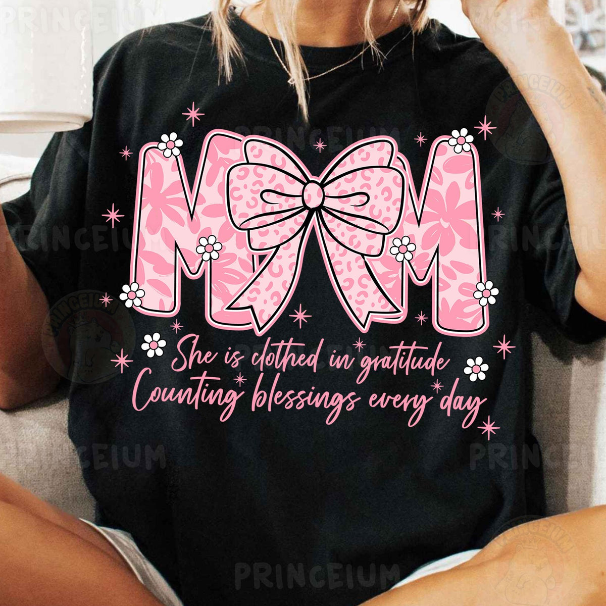 Pink Bow Mom Gratitude