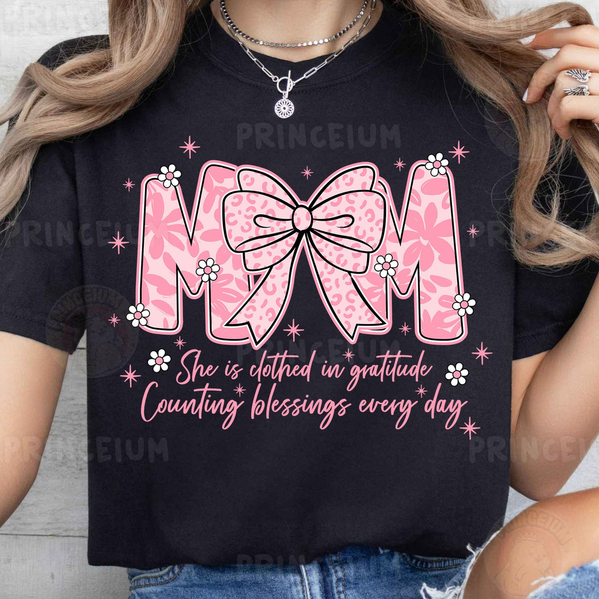 Pink Bow Mom Gratitude