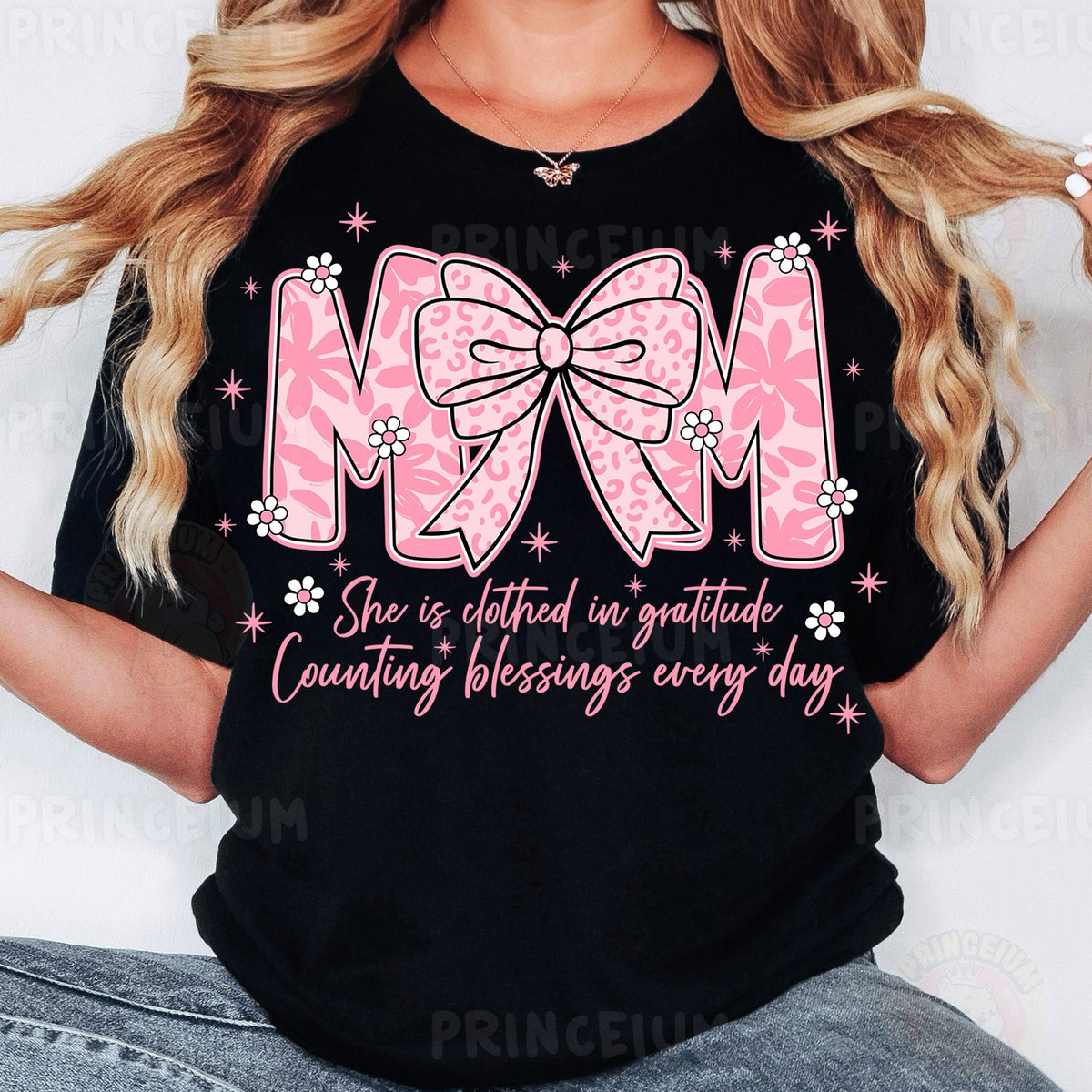 Pink Bow Mom Gratitude
